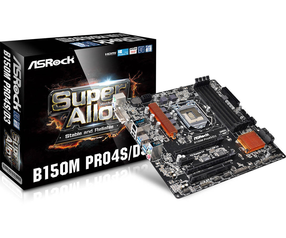 Asrock b150m hds какие процессоры поддерживает